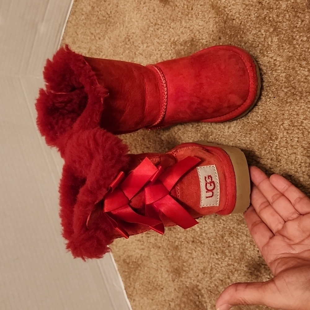 UGG Girl's Bailey Bow Boots